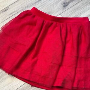 Circo Vibrant Red Skirt